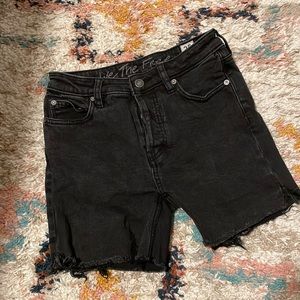 Black free people shorts. Mid thigh.